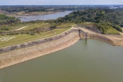 Déficit de chuvas na RMC é o maior da história. Barragem Piraquara I. Foto: José Fernando Ogura/AEN