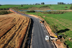 Obras rodoviárias levam segurança e desenvolvimento a Castro - Estrada do Socavão. Foto:Alessandro Vieira