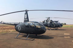 Para intensificar a segurança nas fronteiras, Polícia Civil inaugura base aérea no oeste do Paraná. Foto:SESP