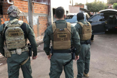 Megaoperação Divisas Integradas combate crime organizado na fronteira entre Paraná e São Paulo
. Foto:SESP