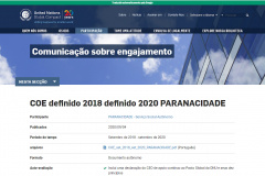 Paranacidade renova compromisso com o Pacto Global, proposto pela ONU