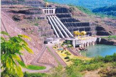 Usina Governador Ney Braga – Segredo, localizada no Rio Iguaçu em Mangueirinha
Foto: Valdenir Daniel Cavalheiro