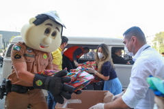 Paraná Piá supera expectativas em arrecadação de brinquedos
. Foto: Valdelino Pontes