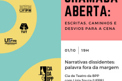 Cia de Teatro da Biblioteca participa de série de lives