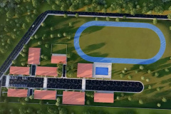 Projeto da nova sede do Batalhão de Fronteiras (BPFRON), em Guaíra.