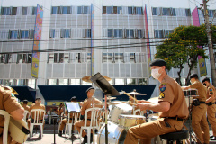 Curitiba, 10 de outubro de 2020.  Live banda da PMPR em homenagem ao dia das crianças.