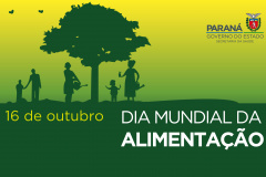 &#8203;Saúde promove evento online para marcar o Dia Mundial da Alimentação. Arte:SESA