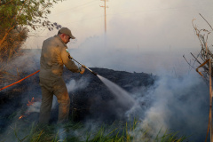 Água para combate a incêndio é da Sanepar e é gratuita
.
Foto: Gilson Abreu/AEN