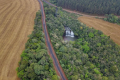Primeira estrada rural de Mariópolis ganha asfalto.Foto: Jose Fernando Ogura/AEN