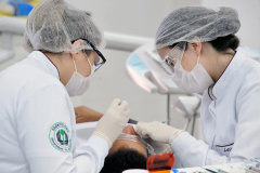 Cursos de odontologia das estaduais são destaque no Enade. Foto: SETI