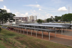 UEL usa algoritmos de I.A. em usina fotovoltaica. Foto: UEL