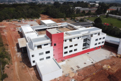 Construção da Escola de Bombeiros do Corpo de Bombeiros do Paraná,  na Academia Policial Militar do Guatupê em Sao Jose dos Pinhais. 03/09/2020 - Foto: Geraldo Bubniak/AEN