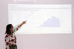 Governo apresenta plano de combate à dengue ao Ministério da Saúde. Foto: Américo Antonio/SESA