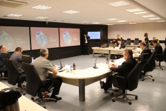 Gestão estratégica contra o crime organizado e investimentos em tecnologia e equipamentos foram abordados nos encontros do secretário nacional da Segurança Pública com representantes do Paraná, Santa Catarina e Rio Grande do Sul.
Foto: SESP