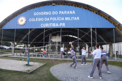 Colégio da PM abre inscrições para o processo seletivo 2021. Foto: Arnaldo Alves/Arquivo AEN