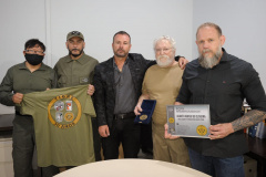 Adauto Abreu de Oliveira, idealizador e fundador do Tático Integrado de Grupos de Repressão Especial (Tigre), fundou a unidade de elite há 30 anos.
Foto: PCPR