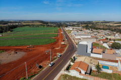 Pavimentação de Vias amplia o desenvolvimento em Apucarana.Foto Gilson Abreu/AEN