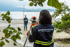 Portos do Paraná obtém 98% de aprovação no desempenho ambiental. Foto: Portos do Paraná
