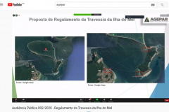 Audiência pública da Agepar discute travessia da Ilha do Mel