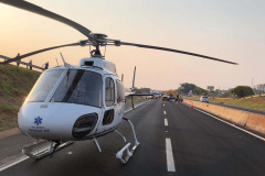 Serviço aeromédico de Maringá completa quatro anos. Foto:SESA