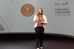 Ao todo, 60 empresas de todo o país e multinacionais que têm contratos em andamento com a subsidiária Copel Geração e Transmissão atualmente foram classificadas nas categorias Ouro, Prata e Bronze.
Foto: Copel