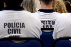 192 escrivães tomam posse na Polícia Civil. Foto:Fabio Dias/Polícia Civil