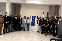 Complexo Social voltado para egressos do sistema penitenciário é inaugurado em Maringá (PR), no Noroeste do estado Foto: SESP