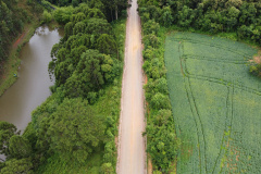 Pavimentação vai ligar São José dos Pinhais a Mandirituba. Foto:Comec