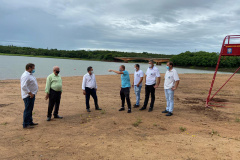 O secretário estadual do Desenvolvimento Sustentável e do Turismo, Márcio Nunes, percorreu, nesta semana, as margens do Rio Paraná, no Oeste do Estado, para identificar potenciais de turismo em água doce. Foto:SEDEST