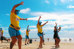 Esporte encerra temporada após 37 dias de atendimento no Litoral  -  Foto: Verão Consciente
