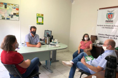 A Adapar (Agência de Defesa Agropecuária do Paraná) reativou, depois de 10 anos, a Unidade Regional de Sanidade Agropecuária (URS) de Laranjeiras do Sul. A nova unidade vai abranger 10 municípios que até agora eram divididos entre os núcleos de Cascavel, Pato Branco e Guarapuava e terá como supervisora a engenheira agrônoma Cristiane do Rocio Kruger.  -  Foto: Divulgação SEAB