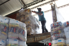 Seis municípios que decretaram situação de emergência no final de 2020 em decorrência da estiagem estão recebendo auxílio para o atendimento à população mais afetada.  -  Foto: Divulgação Defesa Civil do Paraná