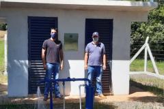 Comunidade da Barra do Quieto comemora água de qualidade  -  foto: Divulgação SANEPAR