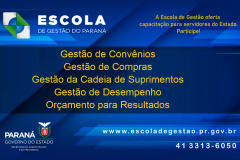 Escola de Governo oferta cinco cursos em março