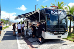 PCPR prorroga atuação da Delegacia Móvel no Litoral.  Foto:SESP