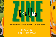 Está no ar mais uma edição do projeto Era Uma Zine, desenvolvido pela Biblioteca Pública do Paraná para atender o público infantil de forma remota durante a quarentena. -  Foto: Divulgação BPP