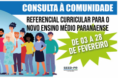 Novo Ensino Médio tem consulta à comunidade até o dia 28  -  Foto/Arte: SEED