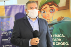 A Secretaria da Justiça, Família e Trabalho e o Conselho Estadual dos Direitos da Criança e do Adolescente (Cedca) vão repassar R$ 75.000,00 (setenta e cinco mil reais) por instituição que atende crianças e adolescente para fortalecer a rede socioassistencial da política da criança e do adolescente no estado. Na foto, o secretário Ney Leprevost -  Curitiba, 23/02/2021  -  Foto: Divulgação SEJUF