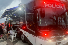 Delegacia Móvel da Polícia Civil do Paraná - Foto: Fábio Dias/PCPR/SESP-PR