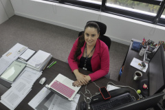 Integrada e atenta aos movimentos da sociedade moderna, a Fomento Paraná vem aumentando o número de mulheres no quadro de colaboradores e nos cargos de gestão trazendo uma nova visão à tomada de decisão de crédito da instituição. na foto, a diretora administrativa e financeira da Fomenrto Paraná, Mayara Puchalski    - Curitiba, 08/03/2021  -  Foto: Divulgação Fomento Paraná