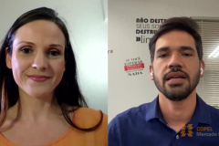 Copel Mercado Livre lança programa de entrevista sobre temas do setor. Na foto, a jornalista Ligia Martoni, da Coordenação de Comunicação da Copel, recebe um convidado da Copel Mercado Livre ou parceiros das subsidiárias da Companhia para um bate-papo virtual.  - Curitiba, 09/03/2021 - Foto: Divulgação Copel