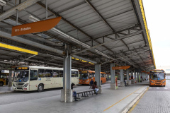 Terminal de Ônibus Fazenda Rio Grande. 21/03/2019
Foto: Maurilio Cheli