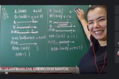 Histórias por trás da pandemia  -  Na foto, a professora Lilian Marilene Ribeiro dos Santos    -  Curitiba, 12/03/2021  -  Foto: Divulgação AEN