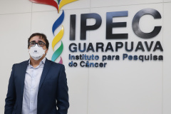 Médico David Livingstone Figueiredo, presidente do Ipec e coordenador do curso de Medicina da Unicentro.  18/03/21 - Foto: Geraldo Bubniak/AEN