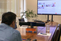 A Secretaria de Estado da Saúde promoveu hoje (22) evento virtual com profissionais das Regionais de Saúde e da Vigilância Epidemiológica dos municípios reforçando sobre a necessidade do diagnóstico e tratamento da tuberculose. - Foto: Nalu Lourençon/Sesa