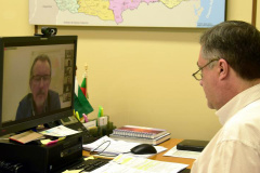 Encontro Científico Mais Médicos Paraná, que teve como foco a Atualização Clínica e Epidemiológica da Covid-19. O secretário da Saúde do Paraná, Beto Preto, participou da  abertura do encontro.  -  Curitiba, 24/03/2021  -  Foto: Divulgação SESA
