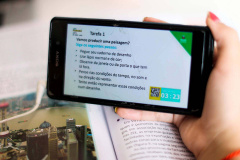 Ferramenta de gestão auxilia educadores a acompanhar rendimento de estudantes. Foto:SEED