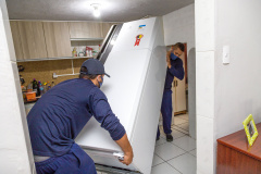 A Copel lança na próxima segunda-feira (12) mais uma etapa do projeto ?Trocou, Economizou?, em parceria com a rede varejista Colombo. A ação oferece bônus acima de 40% na compra de um novo equipamento, desde que o cliente entregue em troca um eletrodoméstico similar antigo.- Curitiba, 07/04/2021  -  Foto: Valdenir Danaiel Cavalheiro/Copel