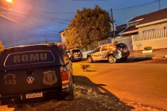 Integrantes da Força Nacional, da Polícia Civil do Paraná e da Guarda Municipal, atuantes no projeto "Em Frente Brasil", prenderam quatro homens investigados por diferentes práticas criminosas. Os mandados judiciais de busca e apreensão e de prisão foram expedidos pela justiça e a ação policial ocorreu na manhã desta quarta-feira (07/04) em São José dos Pinhais, Região Metropolitana de Curitiba.  -  Curitiba, 08/04/2021  -  Foto: Divulgação SESP