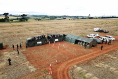 Em Ponta Grossa, Exército vistoria local de possível instalações da Escola de Sargentos de Armas - ESA. Ponta Grossa, 13 de abril de 2021.Foto: José Fernando Ogura/ AEN